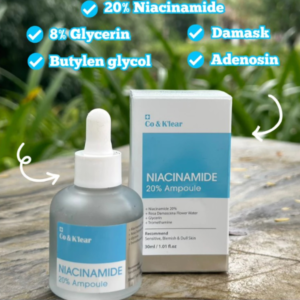 Tinh chất dưỡng trắng, cấp ẩm Co & K’lear Niacinamide 20% Ampoule 30ml - Image 4