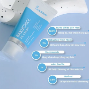 Kem dưỡng trẻ hóa da Co&K’lear Bakuchiol 2% Cream 30ml - Image 4