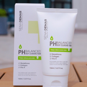 Sữa Rửa Mặt SenaDemar PH Balanced Deep Cleansing Foam 150ml