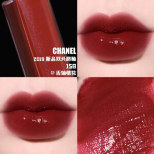 Son Kem Chanel Le Rouge Duo Ultra Tenue Ultrawear Liquid Lip Colour 158 Intense Blueberry -  Màu Đỏ Đậm - Image 6