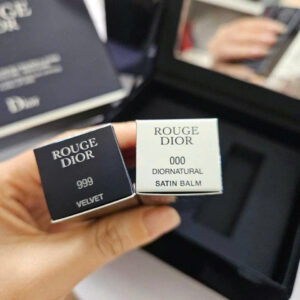 Giftset Dior Rouge Velvet 999 + Son Dưỡng Dior Balm 000 Diornatural - Image 13