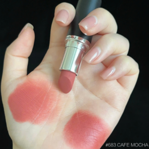 Son MAC Ximal Silky Matte 683 Cafe Mocha - Màu Cam Đào Nude - Image 5