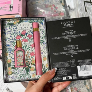 Set Nước Hoa Mini Nữ Gucci Flora Gorgeous Gardenia EDP 2 Món