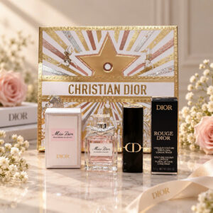 Set Quà Dior Rouge Dior 999 Mini + Nước Hoa Miss Dior Blooming Bouquet EDT 5ml