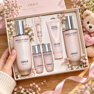 Alternative view of Bộ Dưỡng Ẩm Ohui Hồng Miracle Moisture 6pcs Special Set Mẫu Mới – Cấp Ẩm, Dưỡng Mềm Da
