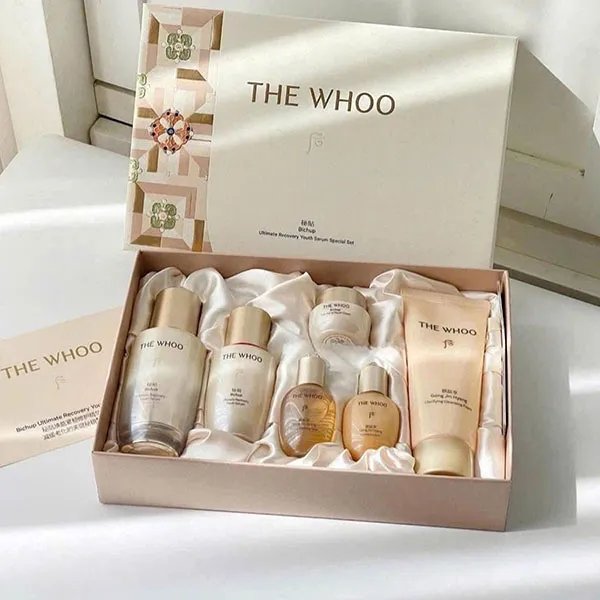 Set Dưỡng Da Whoo Bichup Ultimate Recovery Youth Serum Special 6 Món – Bộ Dưỡng Da Tái Sinh, Nuôi Dưỡng Làn Da Tươi Trẻ - Image 2