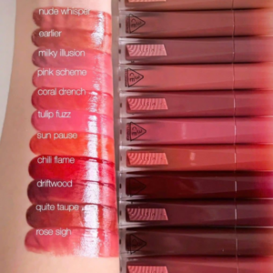 Son Bóng 3CE Misty Lip Pink Scheme - Màu Hồng Sữa - Image 6