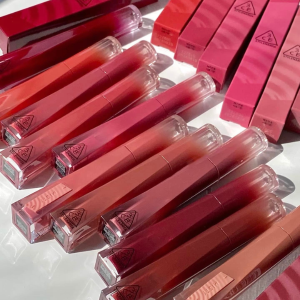 Son Bóng 3CE Misty Lip Milky Illusion - Màu Hồng Đất Ánh Tím - Image 6
