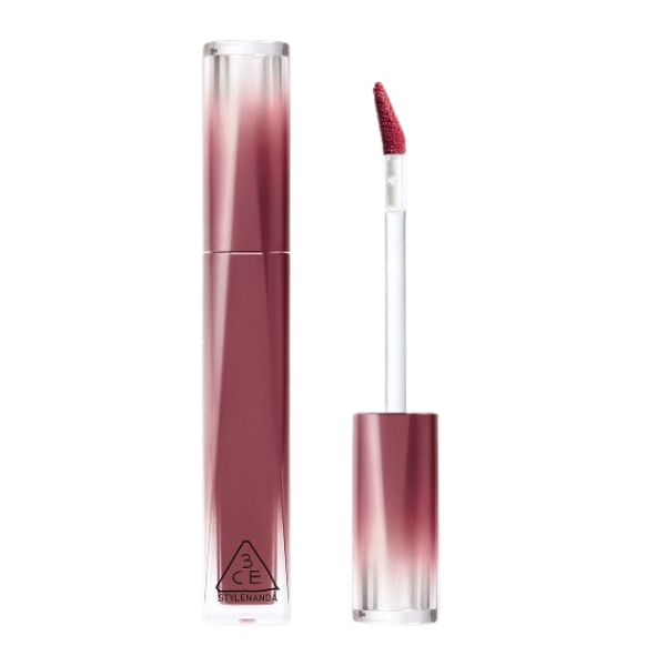 Son Bóng 3CE Misty Lip Milky Illusion - Màu Hồng Đất Ánh Tím