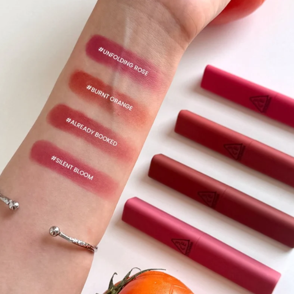 Son Sáp Mịn Lì 3CE Stylenanda 3CE Sketch Stick #02 Unfolding Rose - Màu Đỏ Hồng - Image 4