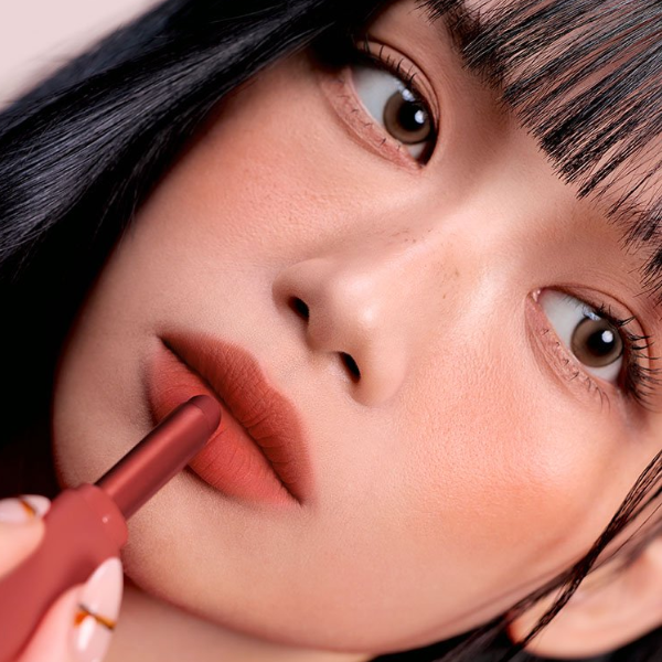 Son Sáp Mịn Lì 3CE Stylenanda 3CE Sketch Stick #07 Burnt Orange - Màu Cam Cháy - Image 2