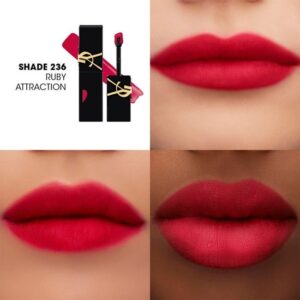Alternative view of Son Kem YSL The Inks Vinyl Blur 236 Ruby Attraction – Màu Đỏ Thuần