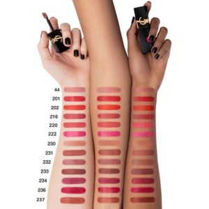Son Kem YSL The Inks Vinyl Blur 236 Ruby Attraction – Màu Đỏ Thuần - Image 5