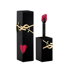 Son Kem YSL The Inks Vinyl Blur 236 Ruby Attraction – Màu Đỏ Thuần