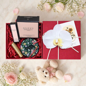 Set Phấn Nước Gucci Phiên Bản Giới Hạn Éternité De Beauté Cushion Limited Edition 2026 – Tone 02 Da Trắng + Son Gucci Matte 208 Hồng Cam Đất - Image 4