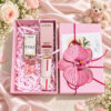 Set Son Lancôme L’Absolu Rouge Drama Ink Velvet Matte Lucky Limited Edition 06 Carefree Summer – Màu Hồng Sen + Nước Hoa Mini Lancôme Idôle EDP 5ml